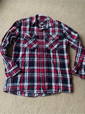 Five Brother red & black flannel